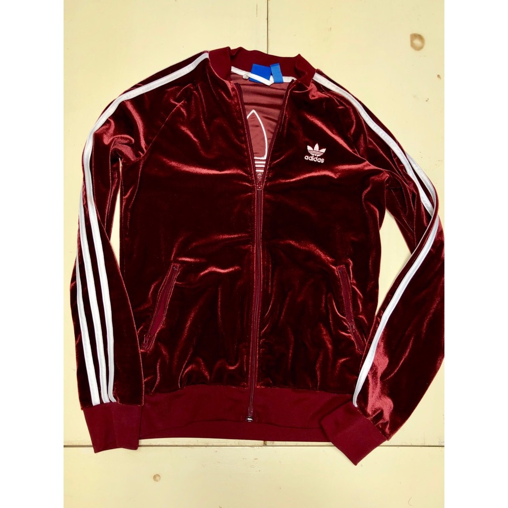 Adidas sweat suit jacket